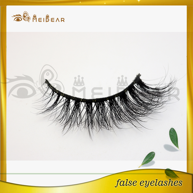 2016 new handmade super light 3d mink eyelashes private labelingmink eyelashes